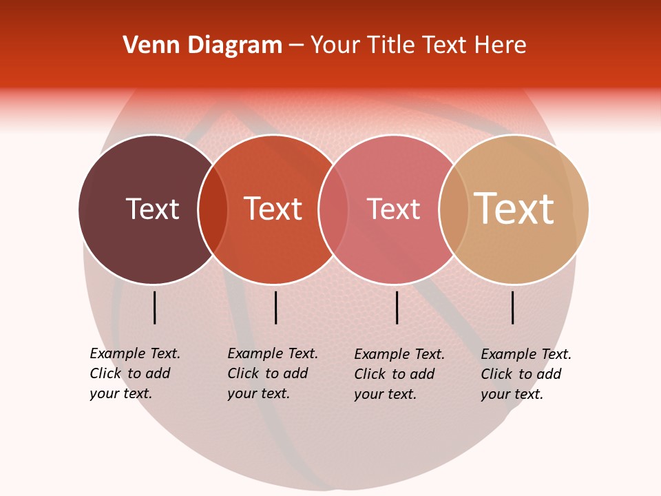 Sports Equipment Equipment Basketball Ball PowerPoint Template