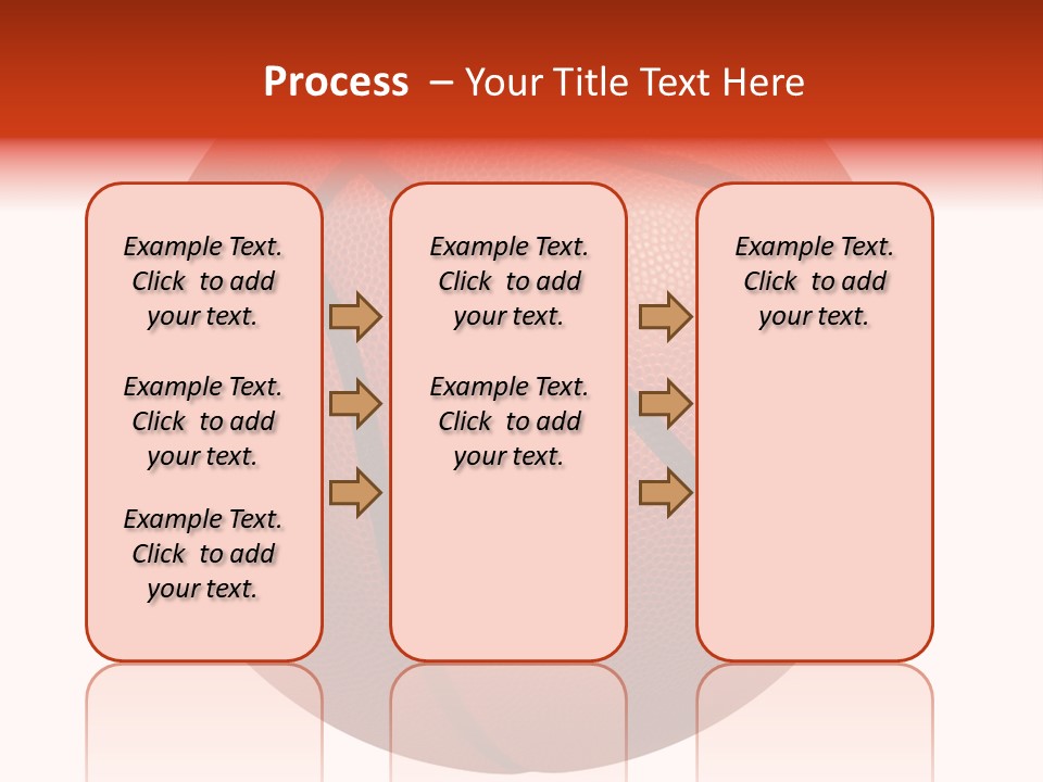 Sports Equipment Equipment Basketball Ball PowerPoint Template