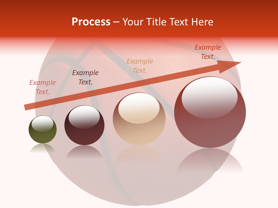 Sports Equipment Equipment Basketball Ball PowerPoint Template