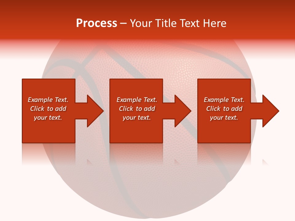 Sports Equipment Equipment Basketball Ball PowerPoint Template