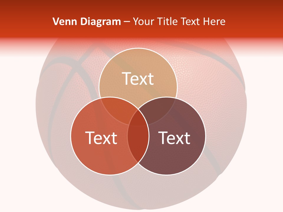 Sports Equipment Equipment Basketball Ball PowerPoint Template