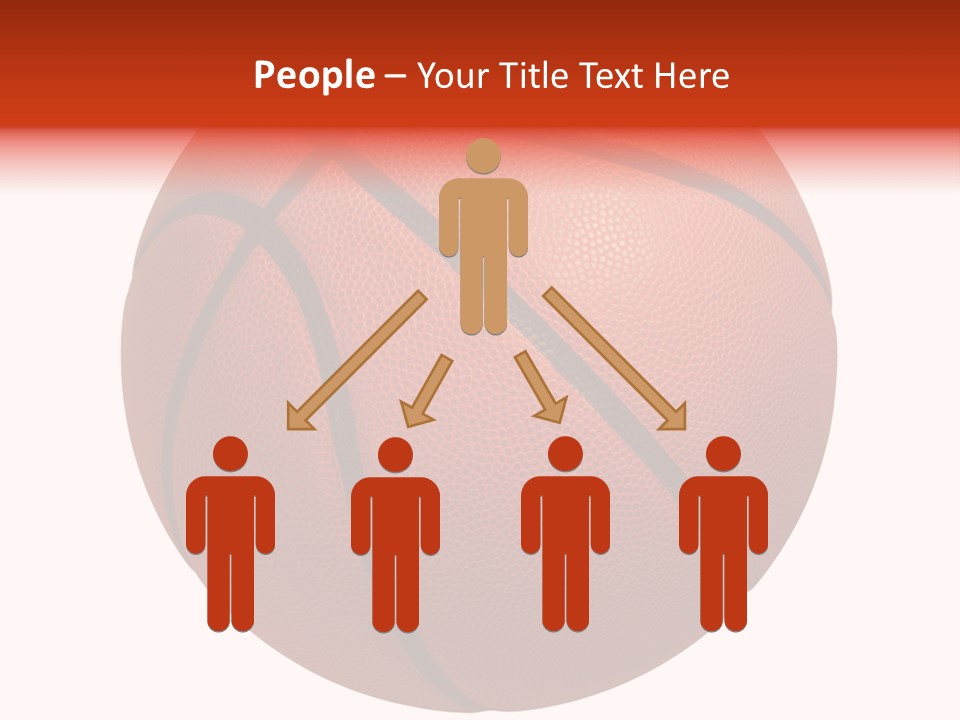 Sports Equipment Equipment Basketball Ball PowerPoint Template