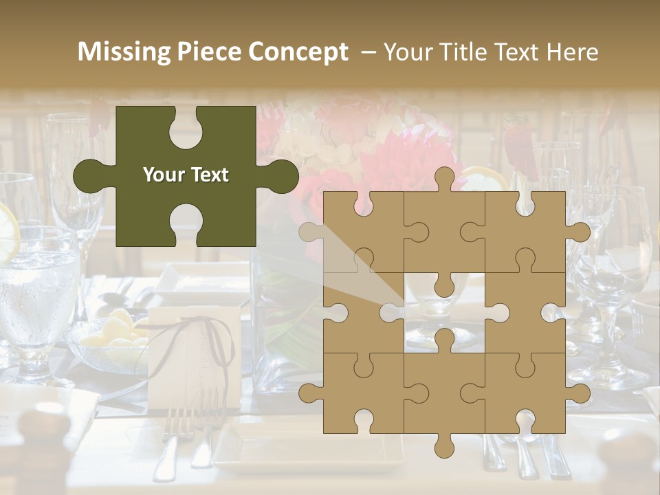 Dining Banquet Contemporary PowerPoint Template