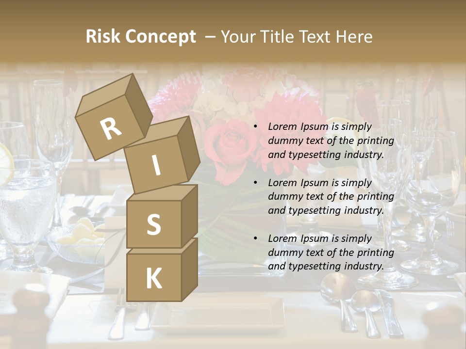 Dining Banquet Contemporary PowerPoint Template