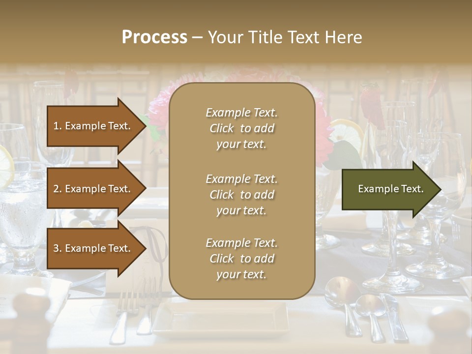 Dining Banquet Contemporary PowerPoint Template