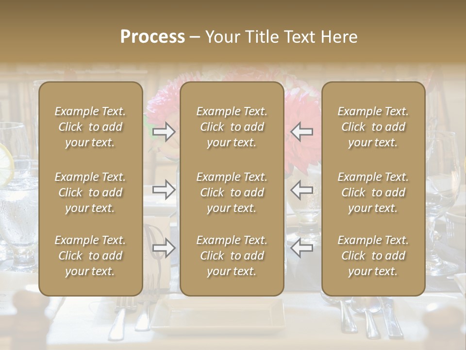 Dining Banquet Contemporary PowerPoint Template