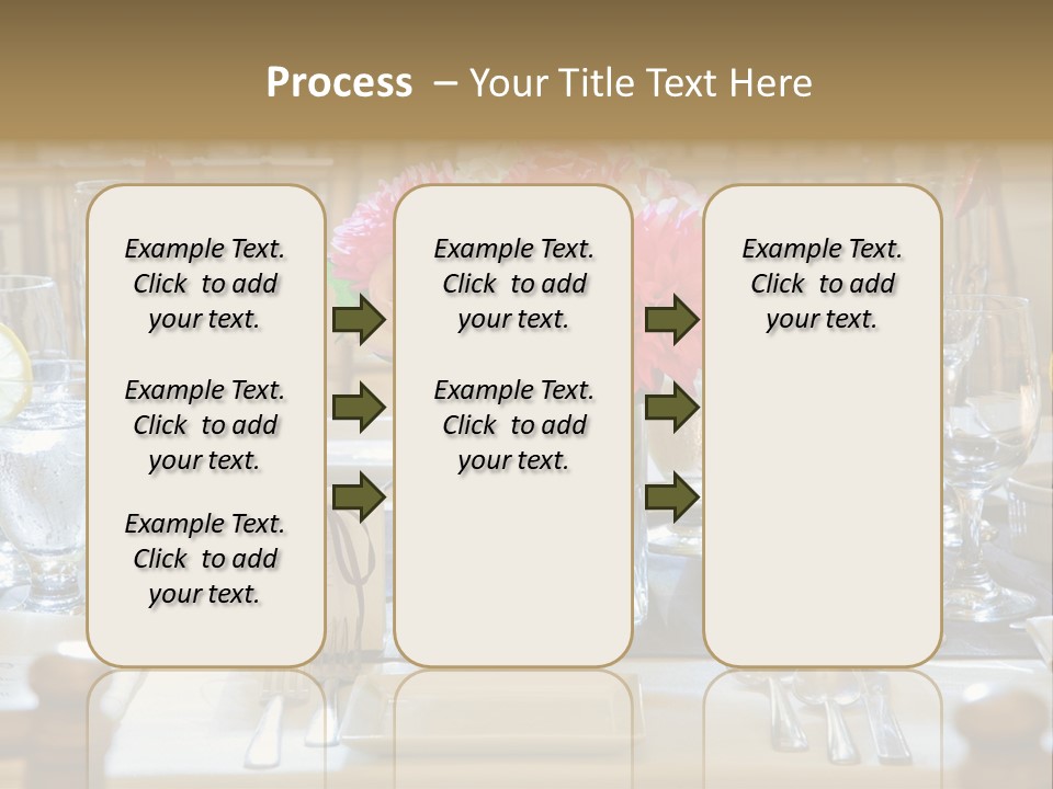 Dining Banquet Contemporary PowerPoint Template