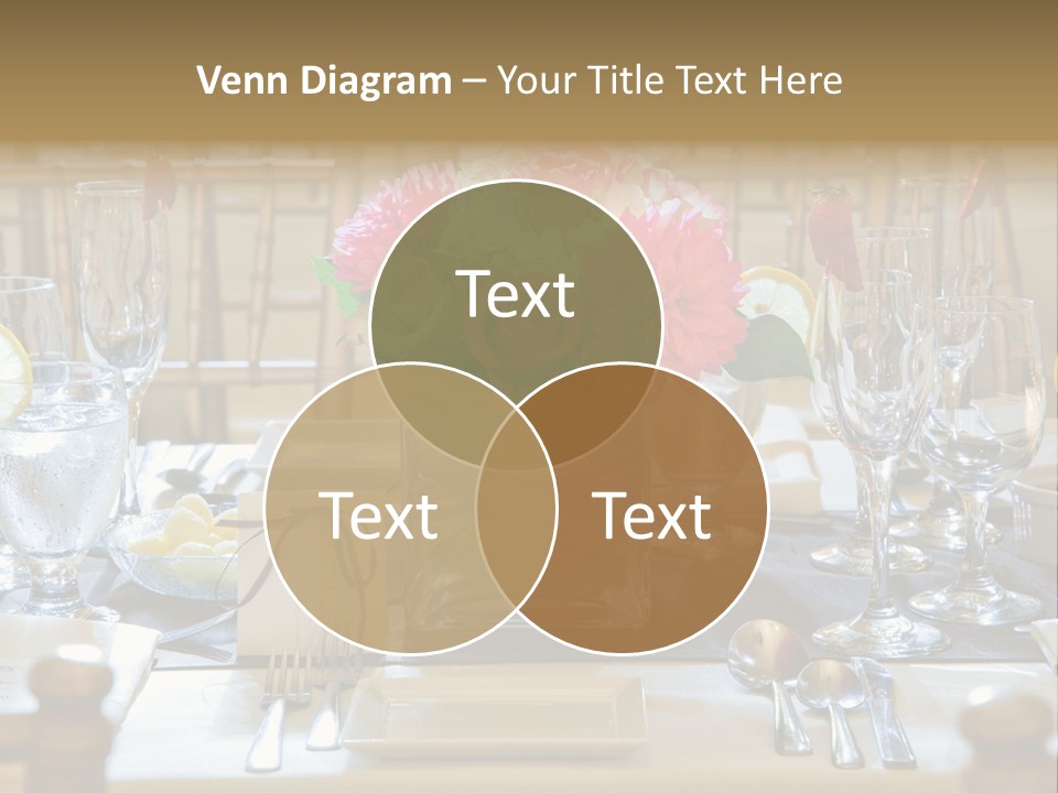 Dining Banquet Contemporary PowerPoint Template