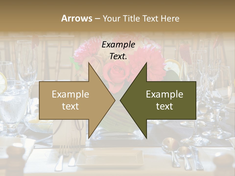 Dining Banquet Contemporary PowerPoint Template