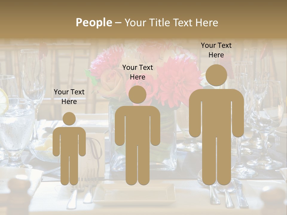 Dining Banquet Contemporary PowerPoint Template