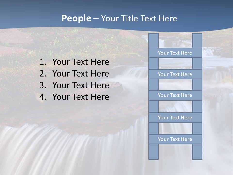 Happy Girl Love PowerPoint Template