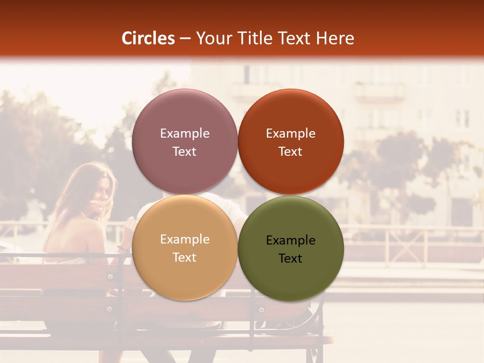 Happy Girl Love PowerPoint Template