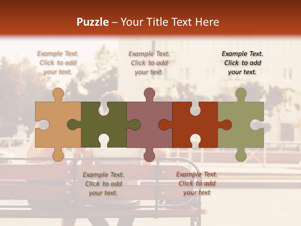 Happy Girl Love PowerPoint Template