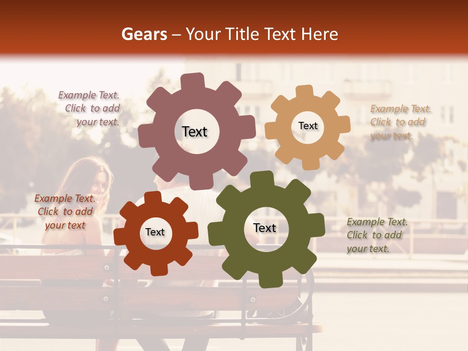 Happy Girl Love PowerPoint Template