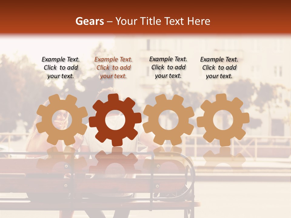 Happy Girl Love PowerPoint Template