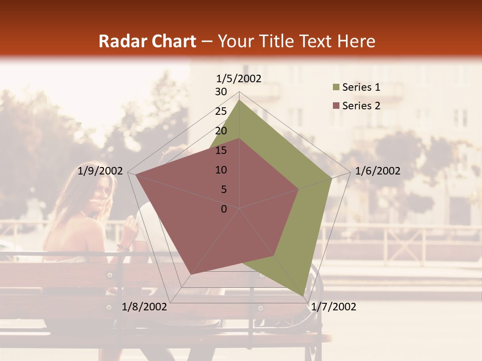 Happy Girl Love PowerPoint Template