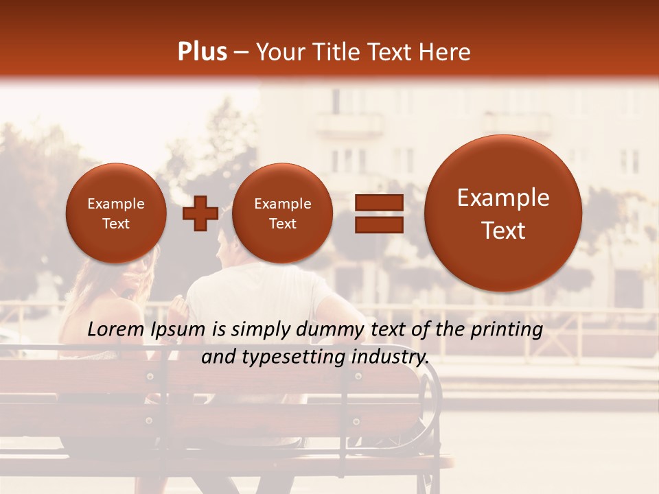 Happy Girl Love PowerPoint Template