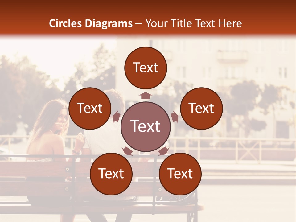 Happy Girl Love PowerPoint Template