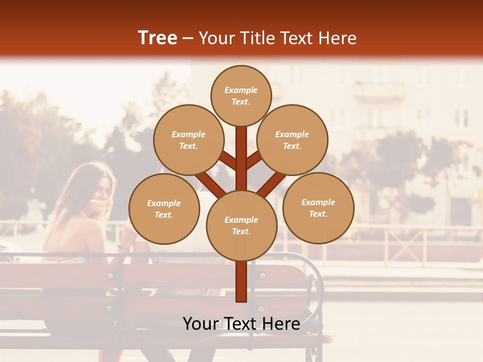 Happy Girl Love PowerPoint Template