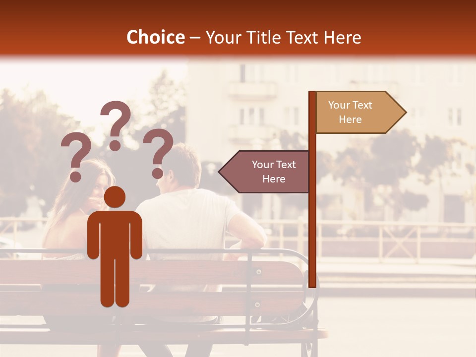 Happy Girl Love PowerPoint Template