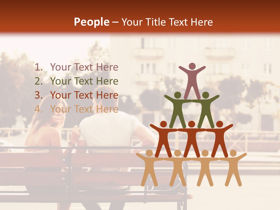 Happy Girl Love PowerPoint Template