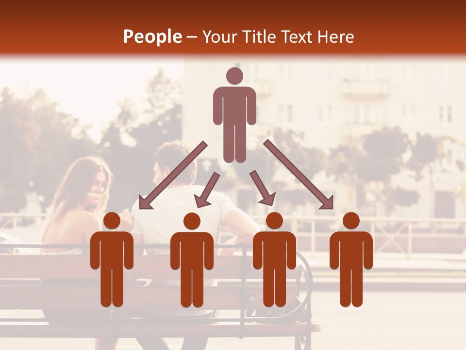 Happy Girl Love PowerPoint Template