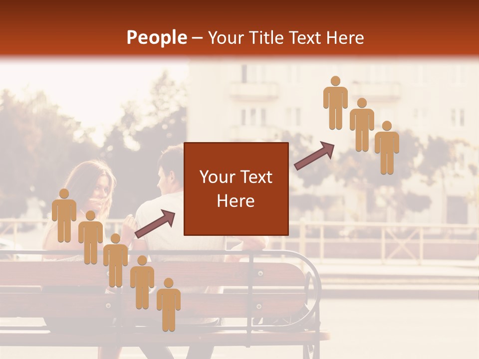 Happy Girl Love PowerPoint Template