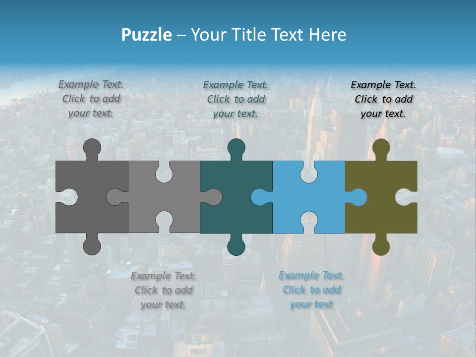 Urban Brooklyn Greenwich PowerPoint Template