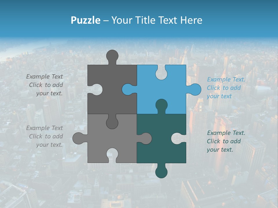 Urban Brooklyn Greenwich PowerPoint Template