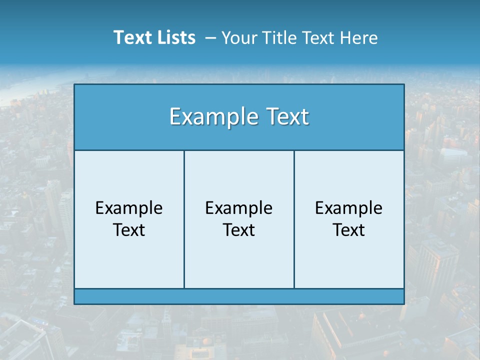 Urban Brooklyn Greenwich PowerPoint Template