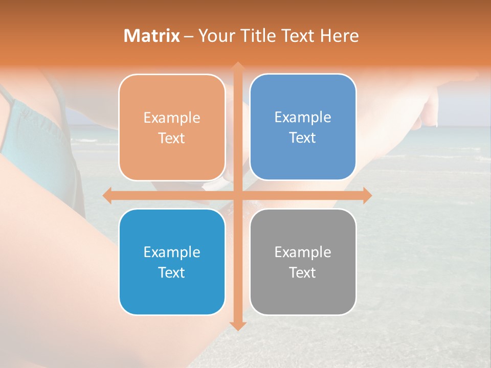 Girl Lady Care PowerPoint Template