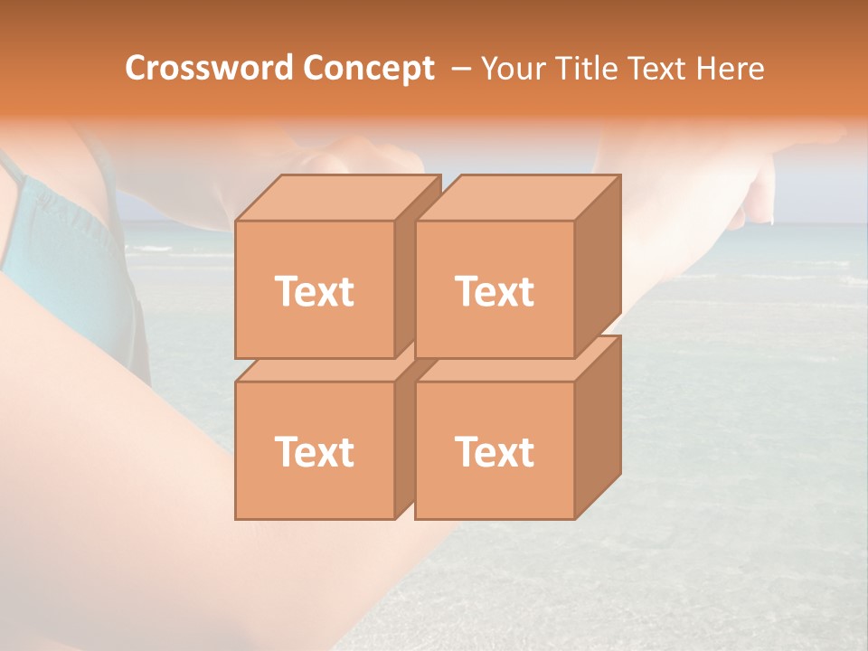 Girl Lady Care PowerPoint Template