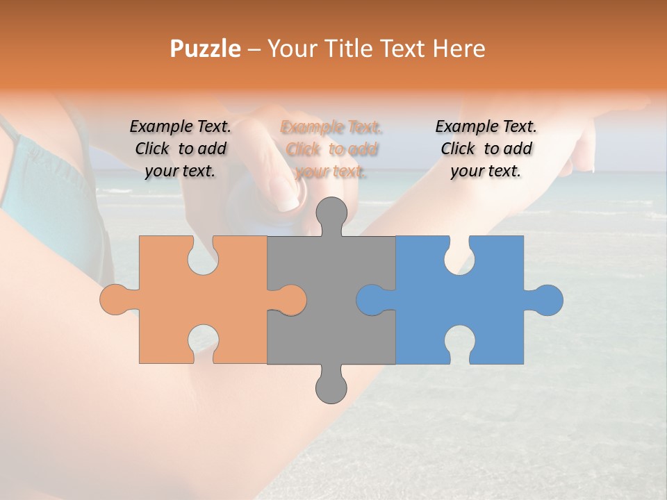 Girl Lady Care PowerPoint Template