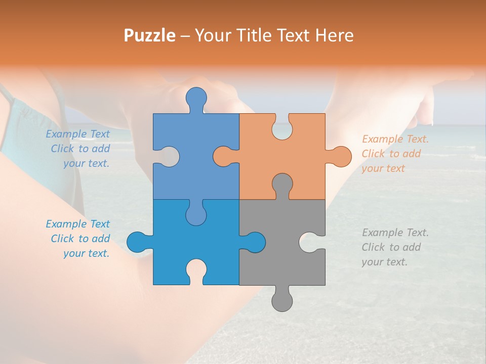 Girl Lady Care PowerPoint Template