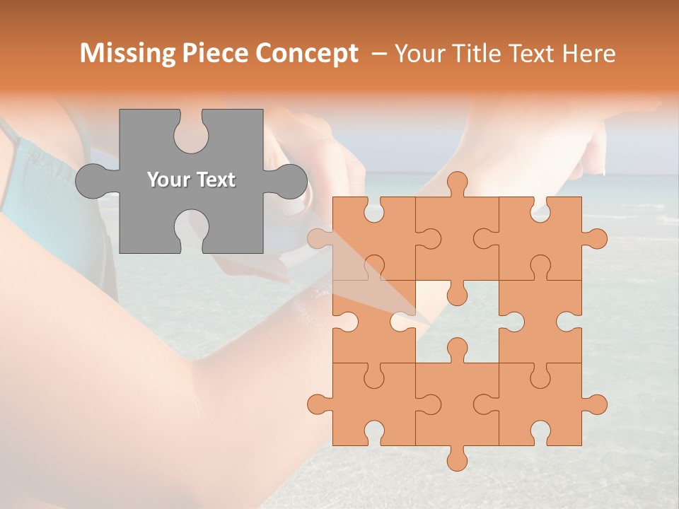 Girl Lady Care PowerPoint Template