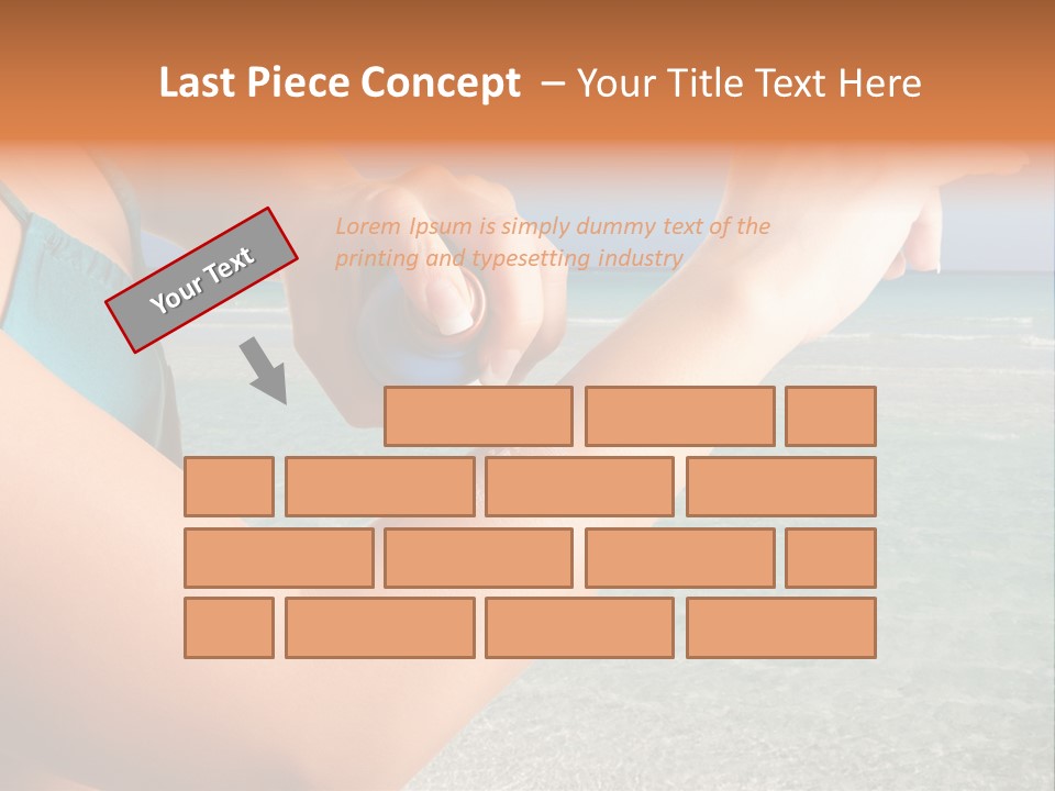 Girl Lady Care PowerPoint Template