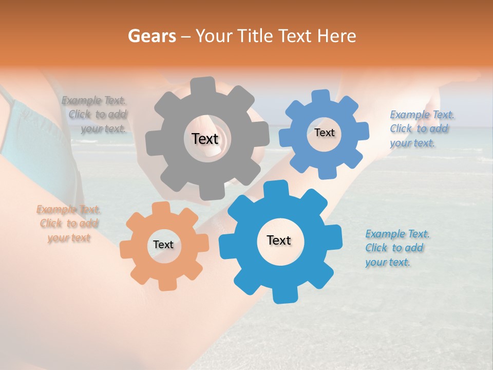 Girl Lady Care PowerPoint Template