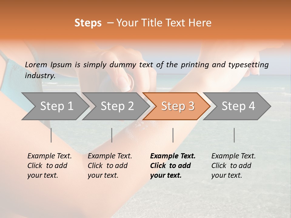 Girl Lady Care PowerPoint Template