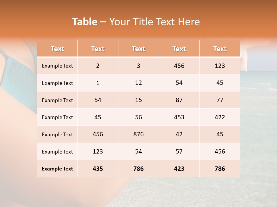 Girl Lady Care PowerPoint Template