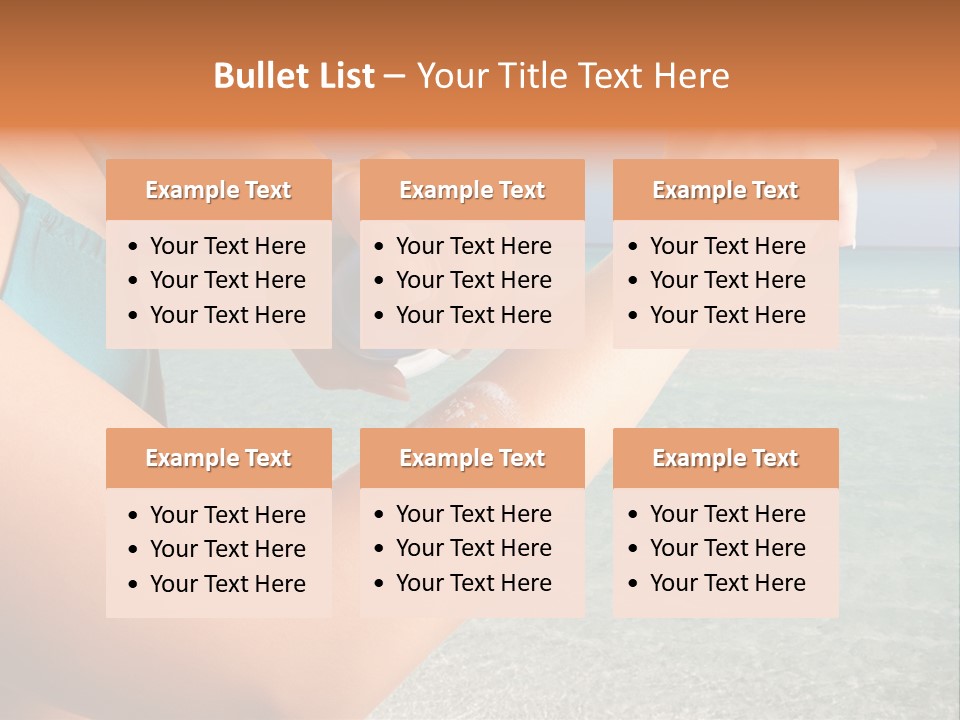 Girl Lady Care PowerPoint Template