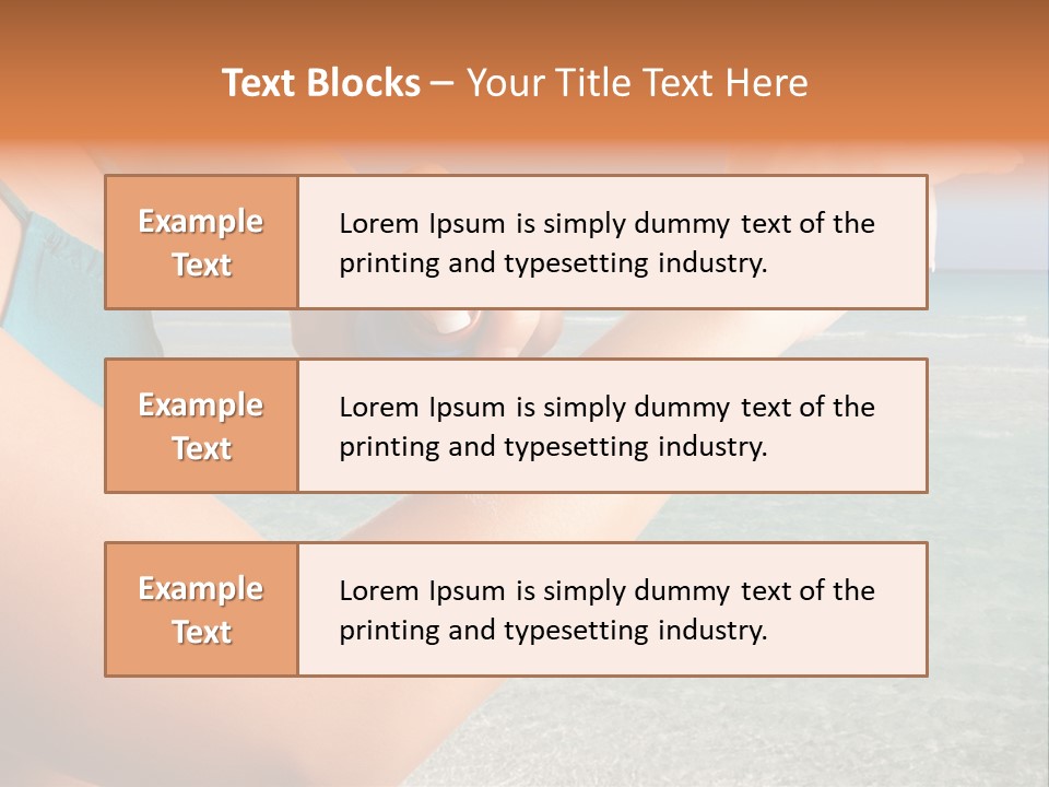 Girl Lady Care PowerPoint Template