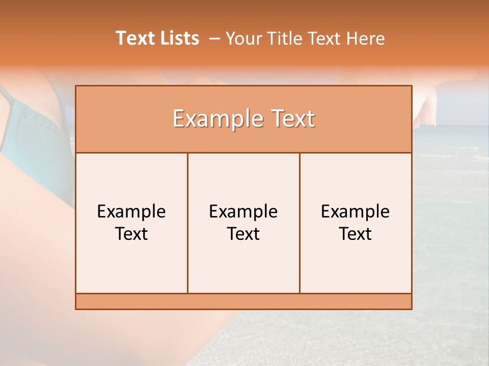 Girl Lady Care PowerPoint Template