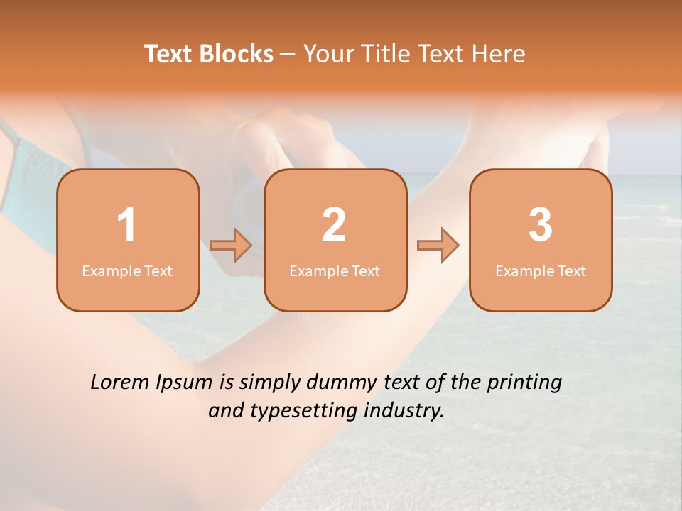 Girl Lady Care PowerPoint Template