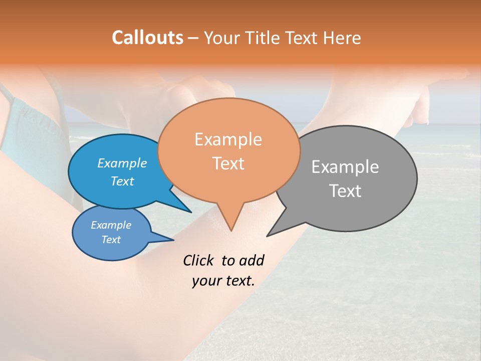 Girl Lady Care PowerPoint Template