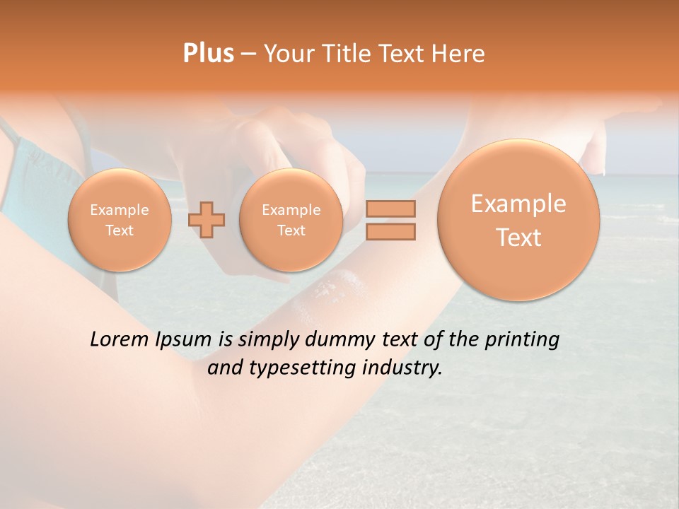 Girl Lady Care PowerPoint Template