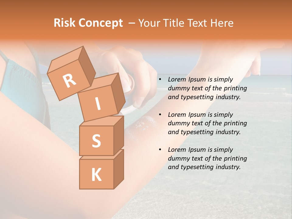 Girl Lady Care PowerPoint Template