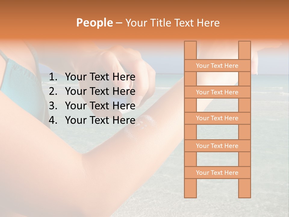 Girl Lady Care PowerPoint Template