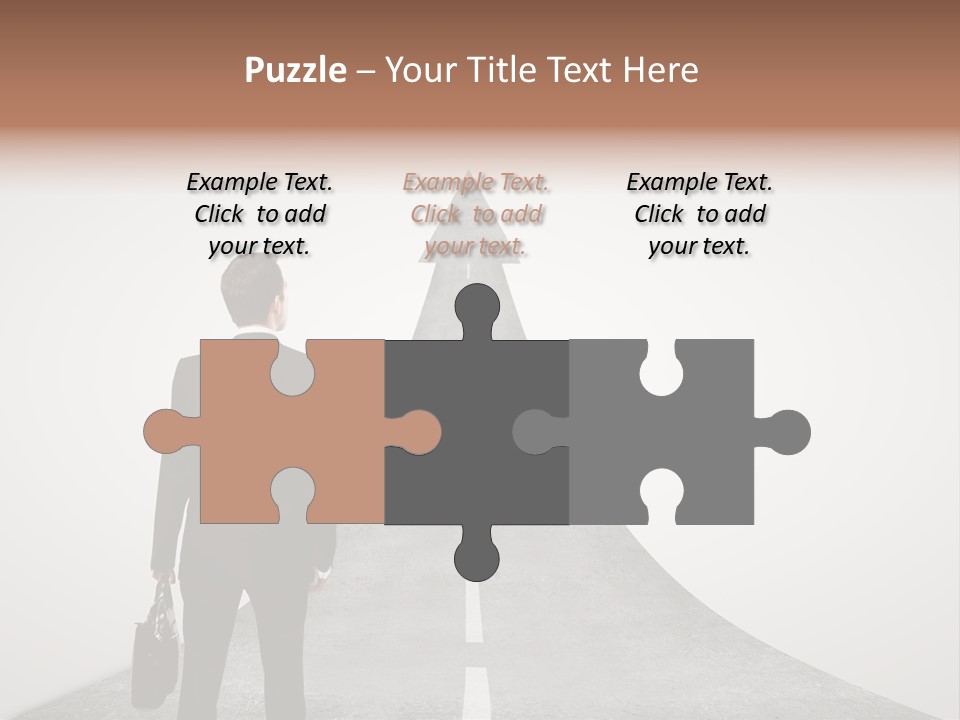 Counsel Salesperson Isolated PowerPoint Template