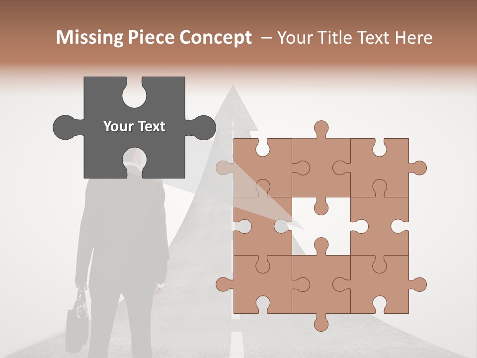 Counsel Salesperson Isolated PowerPoint Template