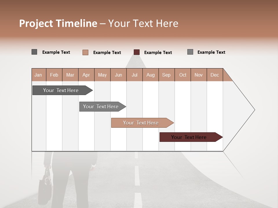 Counsel Salesperson Isolated PowerPoint Template